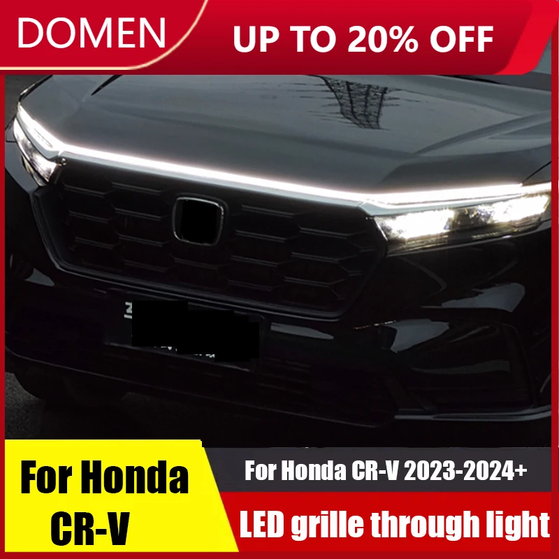 

For Honda CR-V 2023-2024+ grille through light, daytime running light, dynamic hood light modification