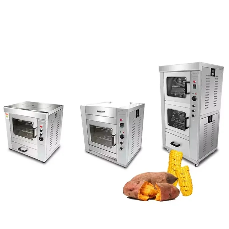 Commercial Electric Baked Sweet Potato Roasting Maker Fresh Corn Roaster Machine
