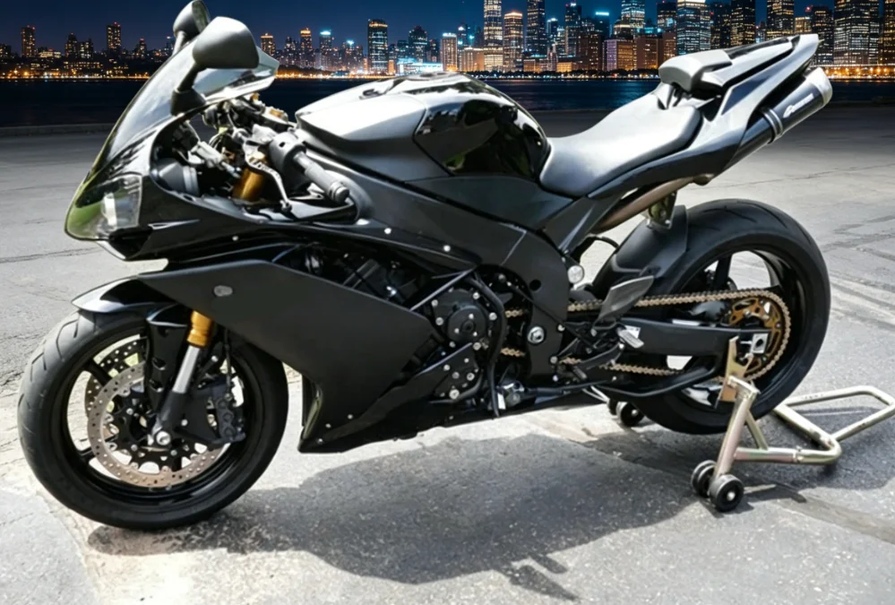 NUOVI Kit di carenature in ABS adatti per Yamaha YZF R1 2007 2008 07 08 Set carrozzeria personalizzato nero opaco
