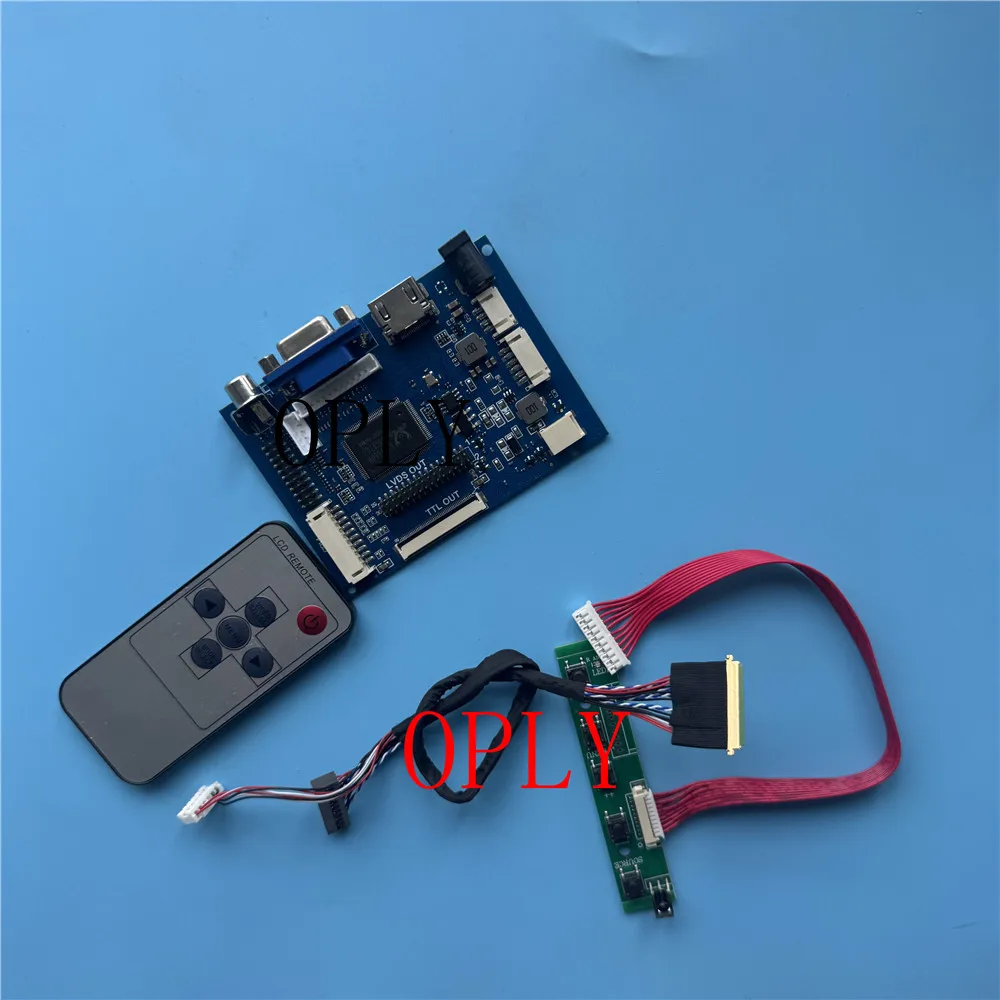 1024×576 Display Controller board Kit For B101AW01 V1 B101AW01 V2 B101AW01 V0 WLED VGA 2AV HDMI-Compatible 40Pin LCD Panel LVDS