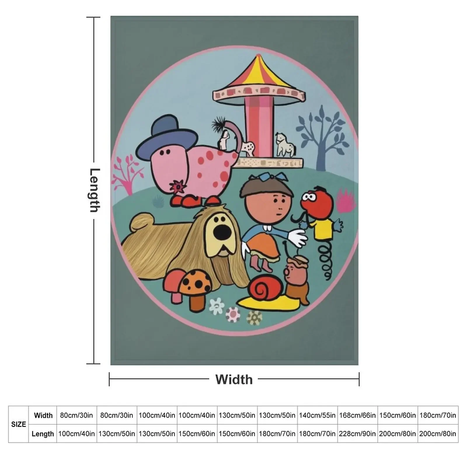 Bundaran Ajaib Selimut Sofa Raksasa Selimut Sofa Fashion