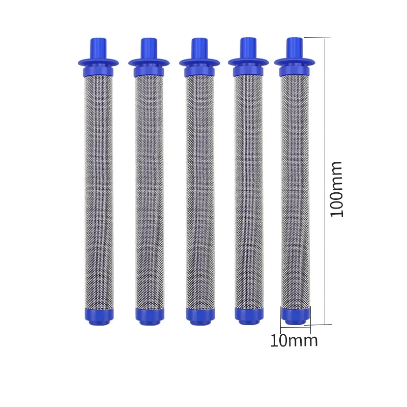 Airless Spray Gun Filter 5pcs/10pcs 30/60Mesh Replacement Accessories For Graco Spray Gun Repair Tool