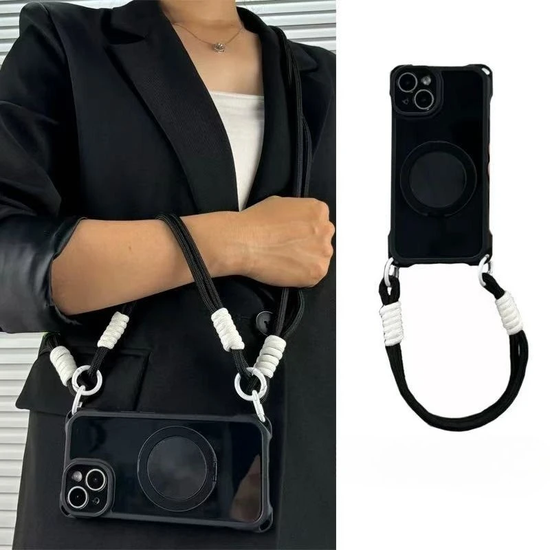 حافظة لهاتف هواوي Y9S Y7A P Smart Z 2021 Y9 Prime مع غطاء مغناطيسي Magsafe #1