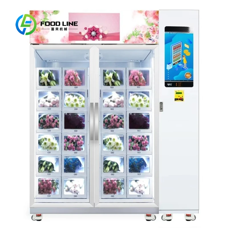 Customized Flower Vending Machine for Easy Startup