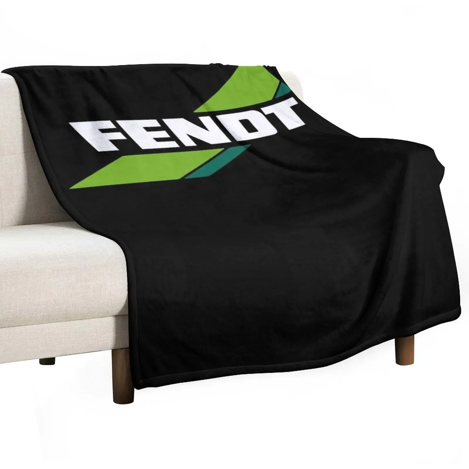 BEST SELLER - Fendt Tractors Logo Merchandise Essential Throw Blanket Stuffeds Plush Decoratives Plaid on the sofa Blankets