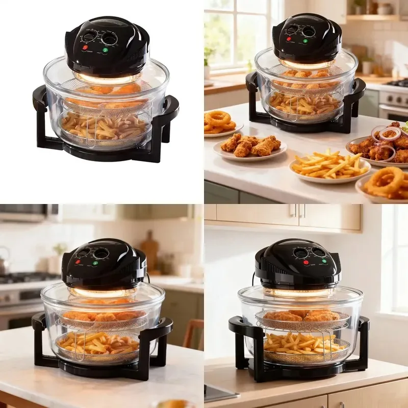 Multifunctional High Power Household Microwave Oven Air Fryer