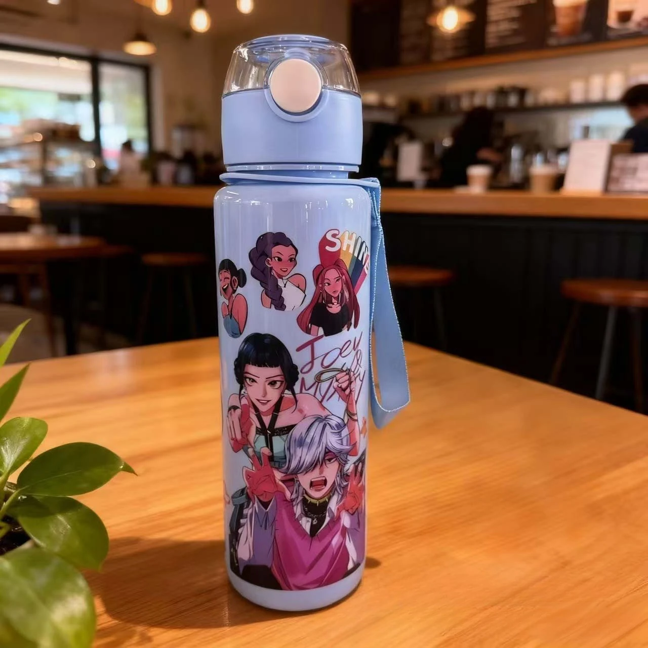 700 مللي K-pop Demon Hunters HUNTR X Rumi Mira Zoey Jinu Celine Kpop Warriors كوب ماء K Pop شرب زجاجة مدرسة Huntrix Gourde #4