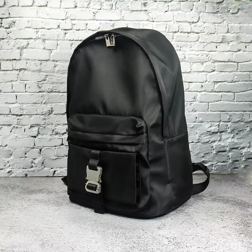 Men Women Black Outdoor Travel 1017 ALYX 9SM Backpacks High Street