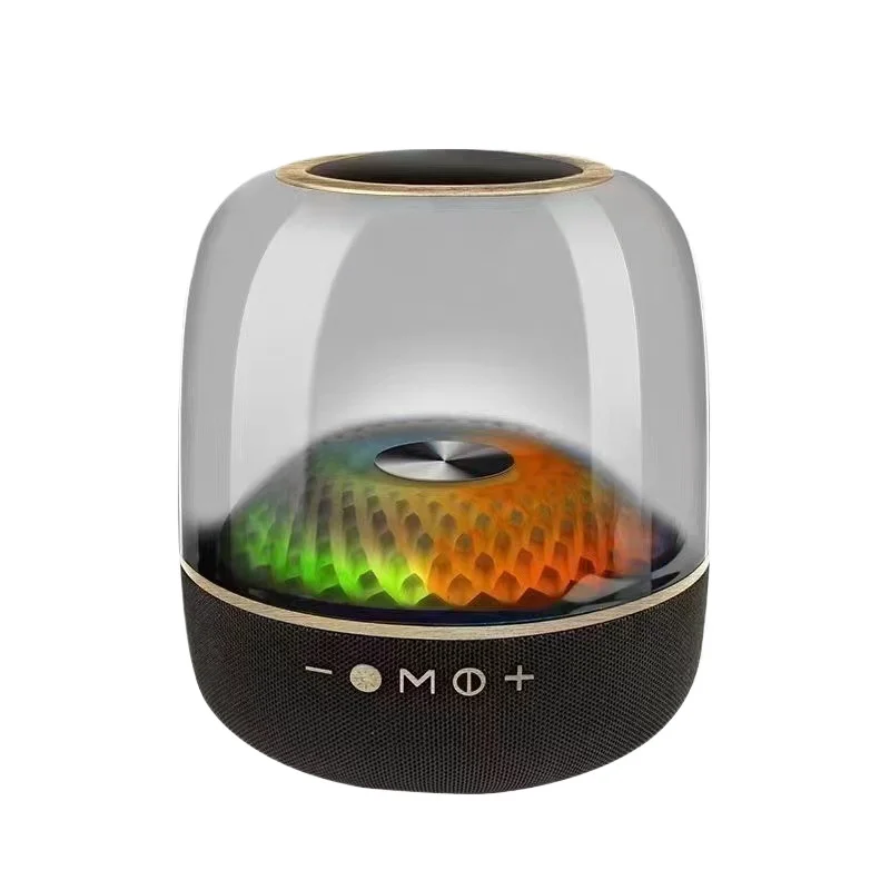 

LP90 Daha Glass Power Supply Wireless Bluetooth Speaker LED Transparent Phantom Colorful 5.4 Bluetooth Speaker