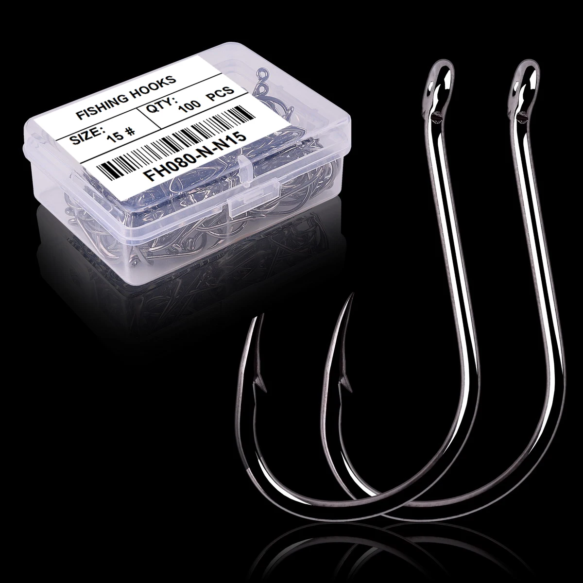 20 قطعة 50 قطعة/صندوق خطاف صيد السمك Iseama دائرة خطاف صيد سمك الشبوط مقاس 2-22 #   خطافات صيد السمك اليابانية ذات العين الدائرية خطاف تهزهز واحد