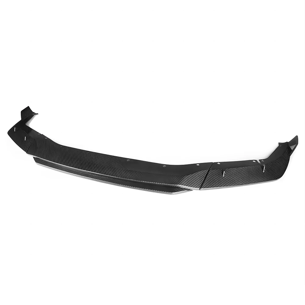 Dry Carbon Fiber Front Bumper Lip For BMW 17-23 F90 M5 Pre-Lci and Lci MT Style Splitter Canards