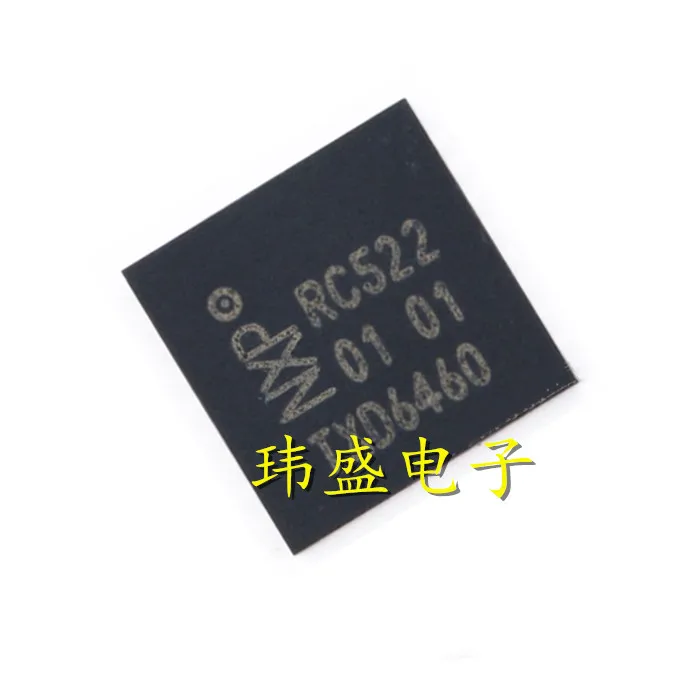 5 pcs MFRC522 RC522 QFN32 523 Radio Frequency Card RFID Non-contact Read and Write Chip