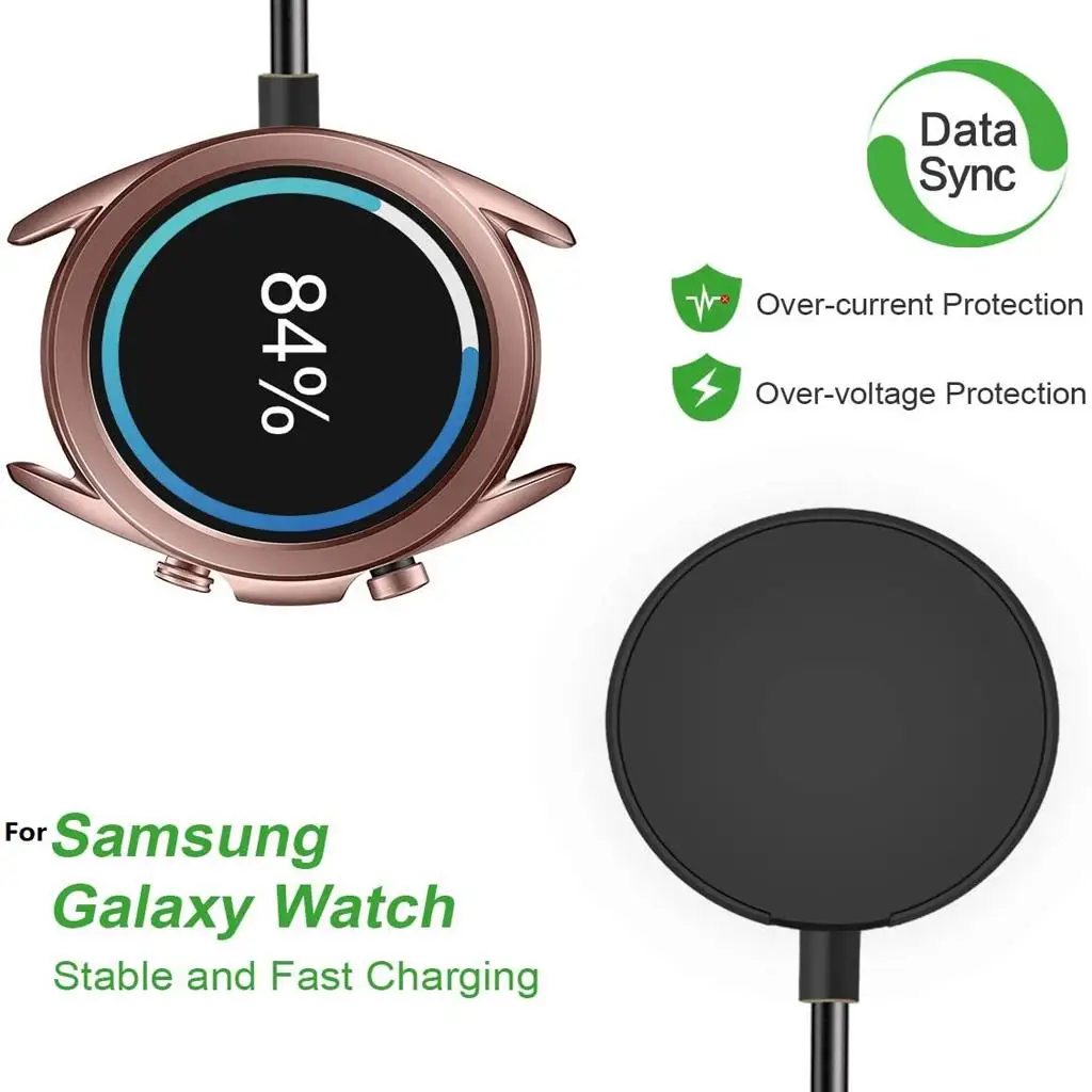 USB Charging Cable Charger Dock Station Cradle 2 SM-R840 SM-R500 Accessories