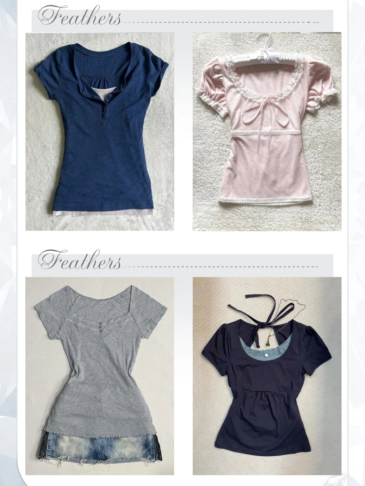 

Женская винтажная футболка в стиле гранж-готик Harajuku Y2K, топы в стиле панк, субкультура, уличная одежда, рваные детали, готические футболки с буквенным принтом, одежда