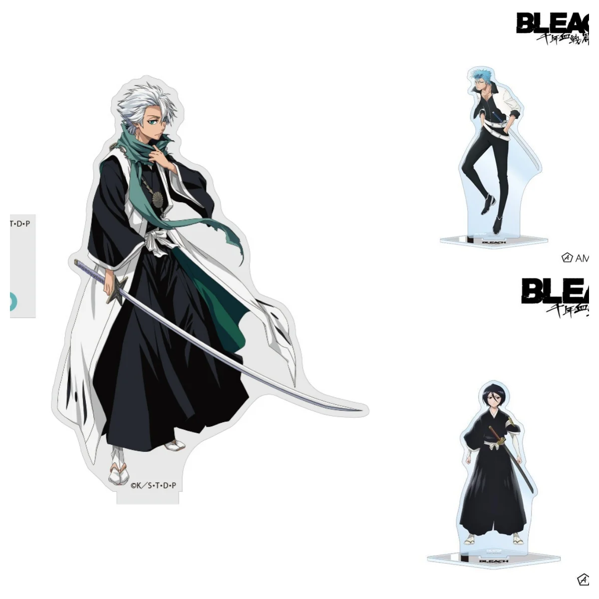 Hot Anime Bleach: Thousand-Year Blood War Charm Character Acrylic Stand Action Figure Toy Desktop Stand Model Toy Gift