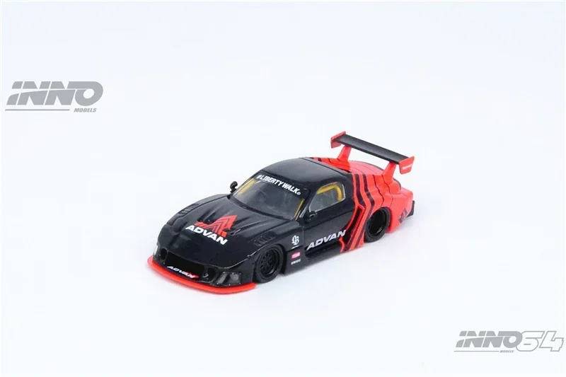

INNO 1:64 LBWK RX7 FD3S LB-SUPER SILHOUETTE ADVAN Коллекция миниатюрных литых моделей автомобиля