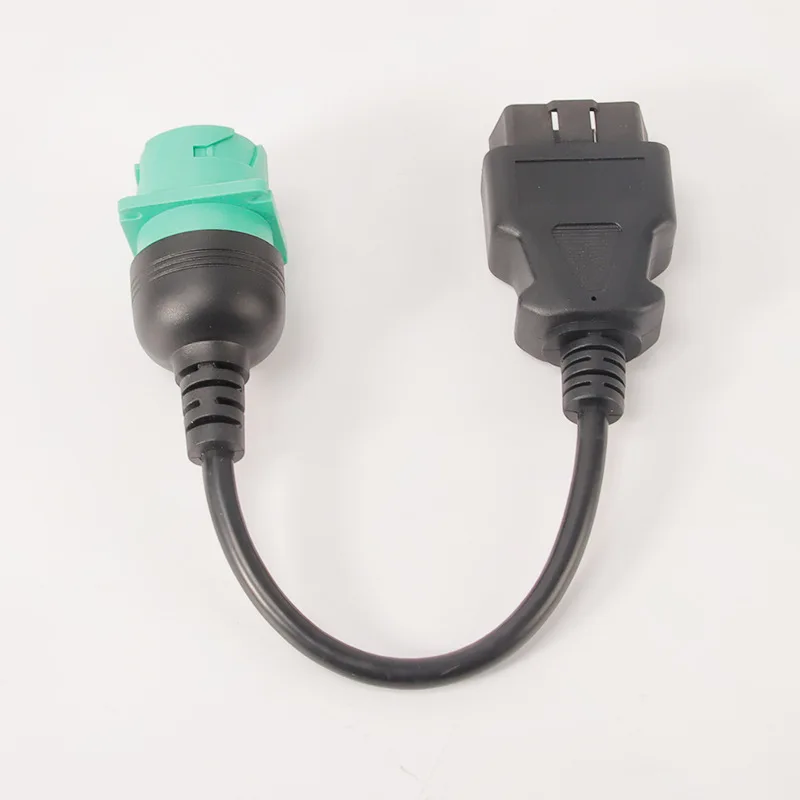 Heavy Truck OBD Diagnostic Line for Dongfeng  OBD2 16 Pin Male for Cummins 9 Pin Engine Connection Cable