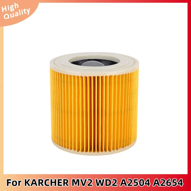 1 قطعة فلتر Hepa ل Karcher مكنسة كهربائية A2004 A2054 A2204 A2656 WD2.250 WD3.200 WD3 استبدال أجزاء الرطب الجاف