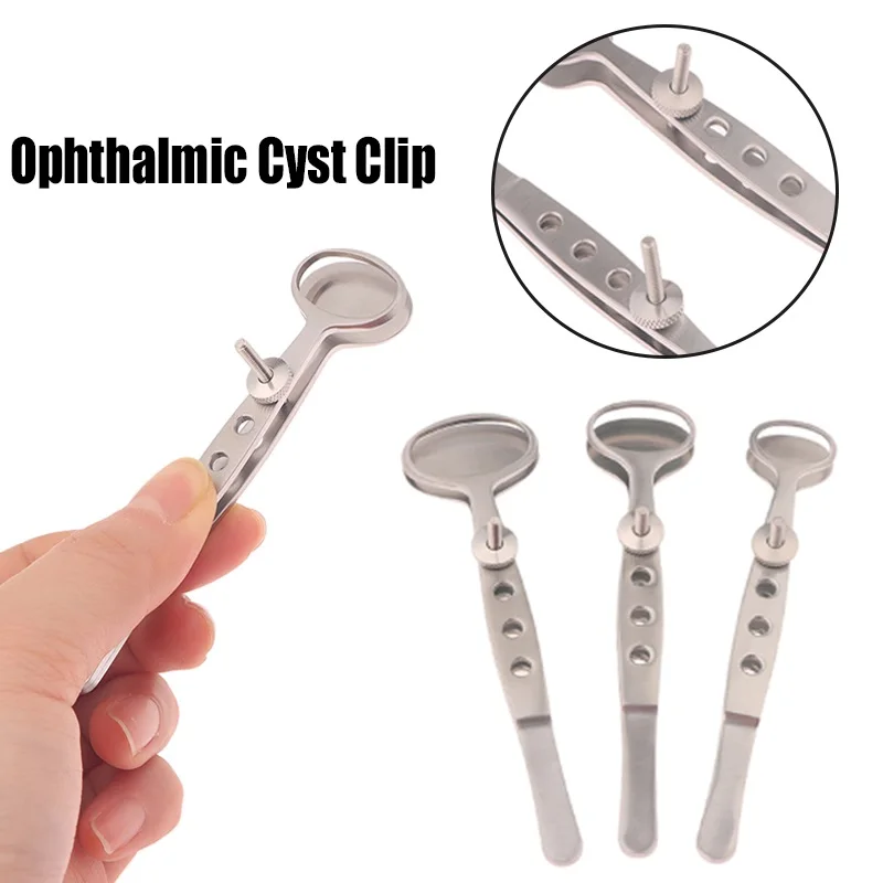 Ophthalmic Eyelid Skin Clip With Scattered Granuloma Clip Ophthalmic Cyst Clip Forceps Large/Medium/Small Eyelid Plate/cyst Clip