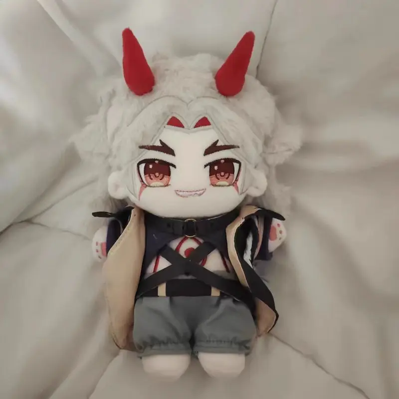 Genshin Impact Game Kazuto Arataki 20cm Cotton Doll Arataki Itto Doudou Le Rabbit Plush Furry Toy Children Birthday Gift