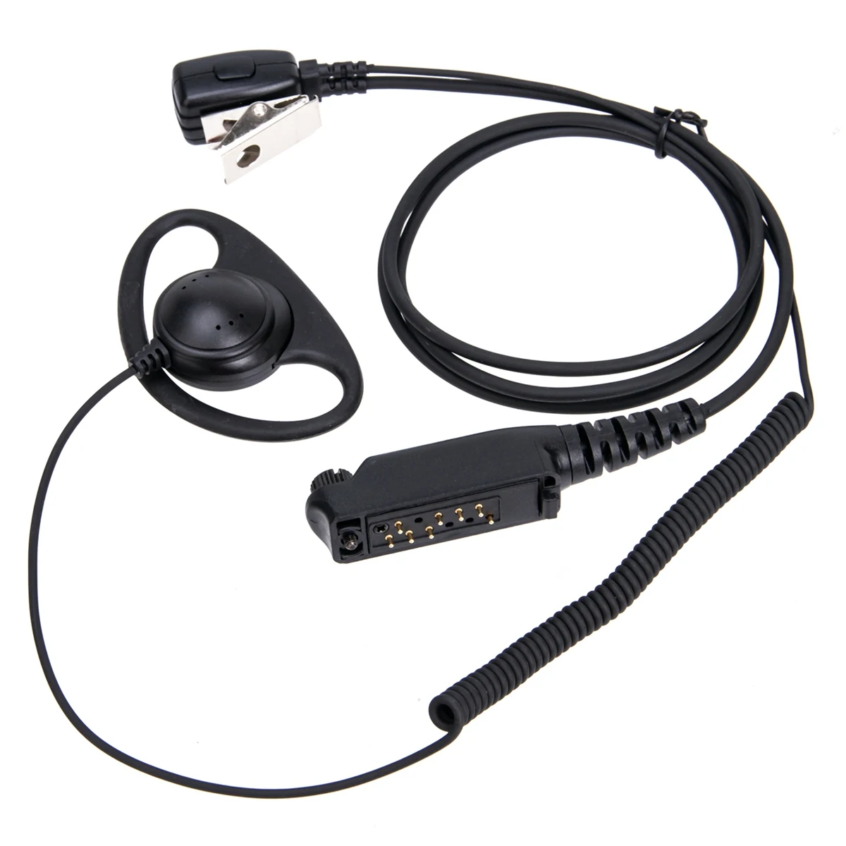 PTT Earpiece Headset Mic for SEPURA STP8000 STP8030 STP8035 STP8038 STP8040 STP8080