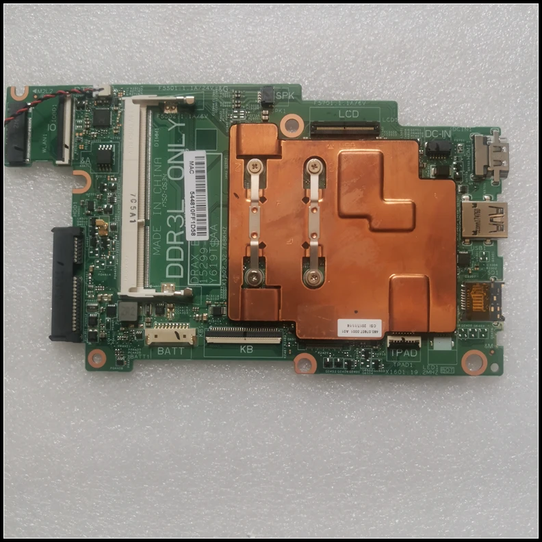 FOR DELL Inspiron 11 3168 Motherboard N3710 CPU 15299-2 J71V9 100% Test OK Free Shipping