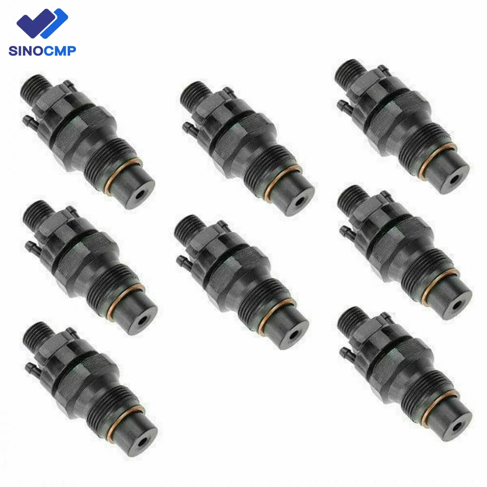 8PCS 0432217276 Diesel Fuel Injectors For 1992-2005 65 GMC Chevy 6.5L Turbo 10233973 6703803