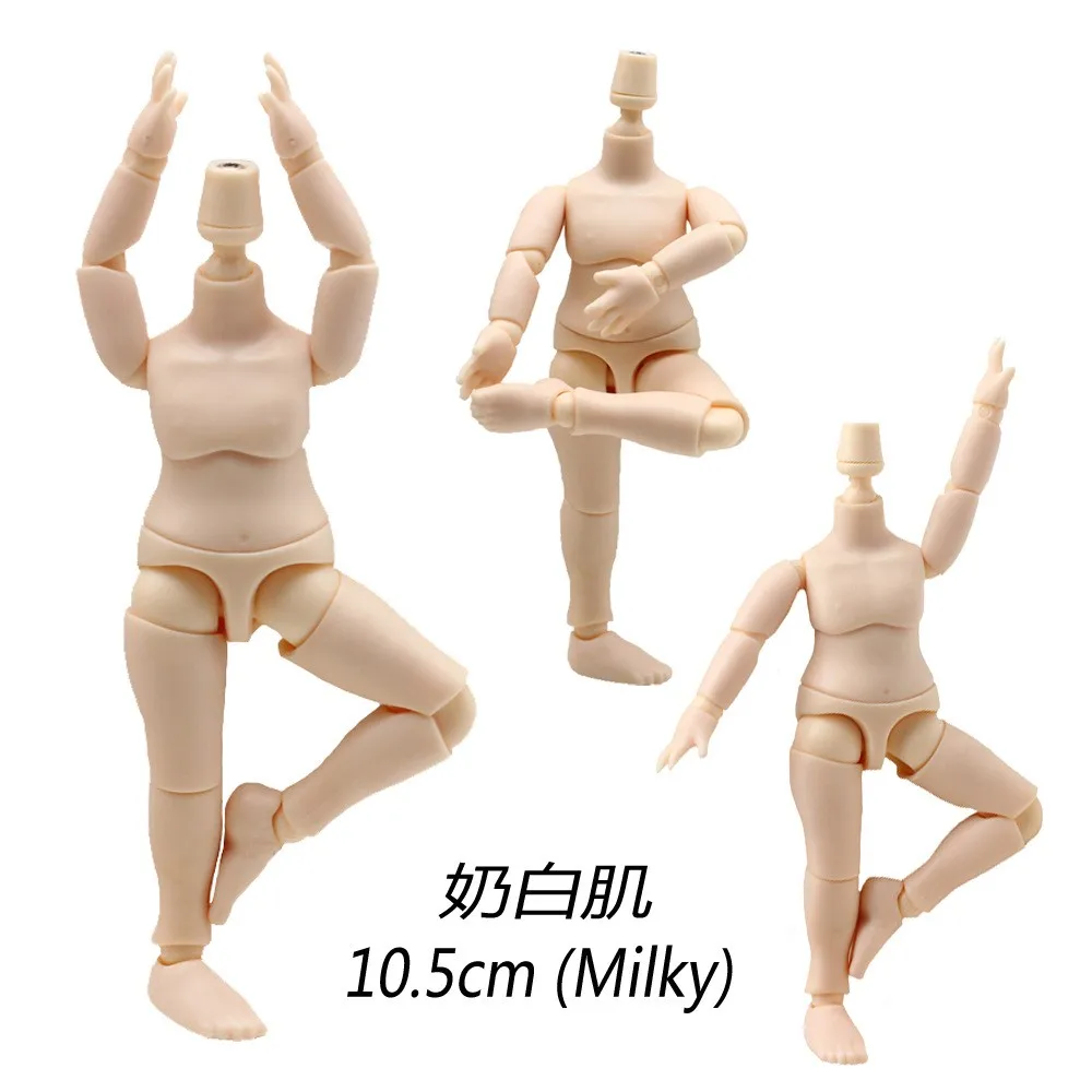 OB doll body figurine toy ob11 doll 12 points bjd makeup doll DOD nude figurine