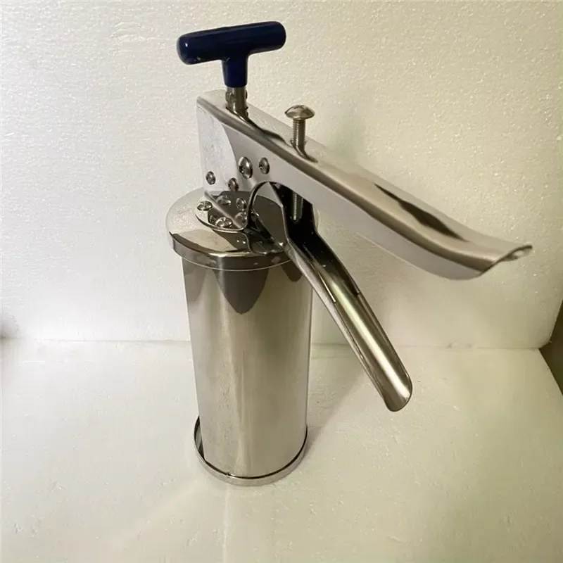 Kitchen Gadgets Sauce Dispenser Tools Household KFC Standard Tomato Paste Cream Salad Stainless Steel Hand Squeeze Sauce Gun