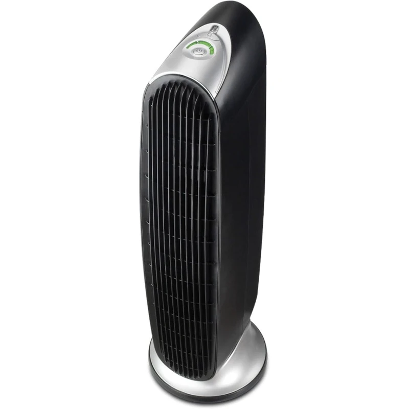 HFD-120-Q QuietClean Air Purifier with Permanent Washable Filters, Medium Rooms (170 sq. ft.), Black