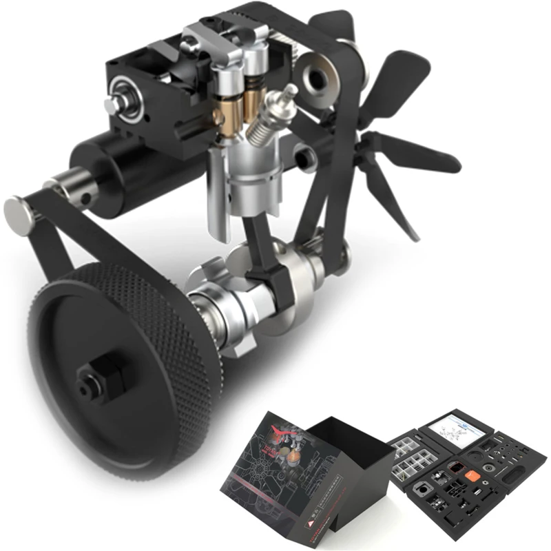 

Toyan Engine FS-S100AC Hobby Models Mini Car Four Stroke Methanol Nitro RC Toy Motor DIY KIT Version 130PCS