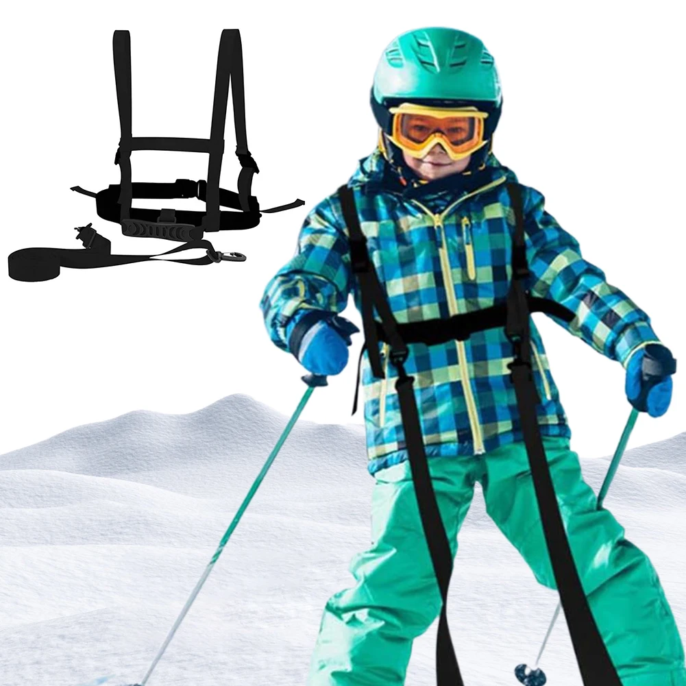 Kinder Ski Harness Ski Träger Strap Snowboard Schulter Gurt Ski Training Gürtel für Skaten Skateboard Snowboard Rollschuhlaufen