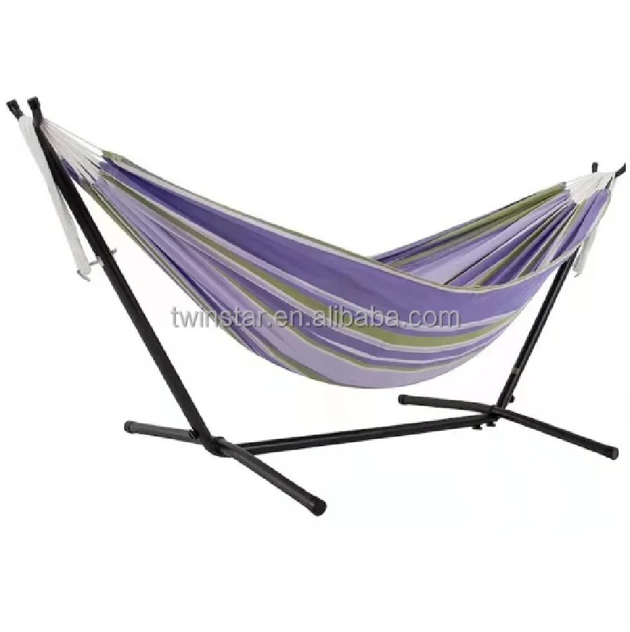 Factory Wholesale Customized Camping Hammock Tent Double Portable Steel Frame Hammock