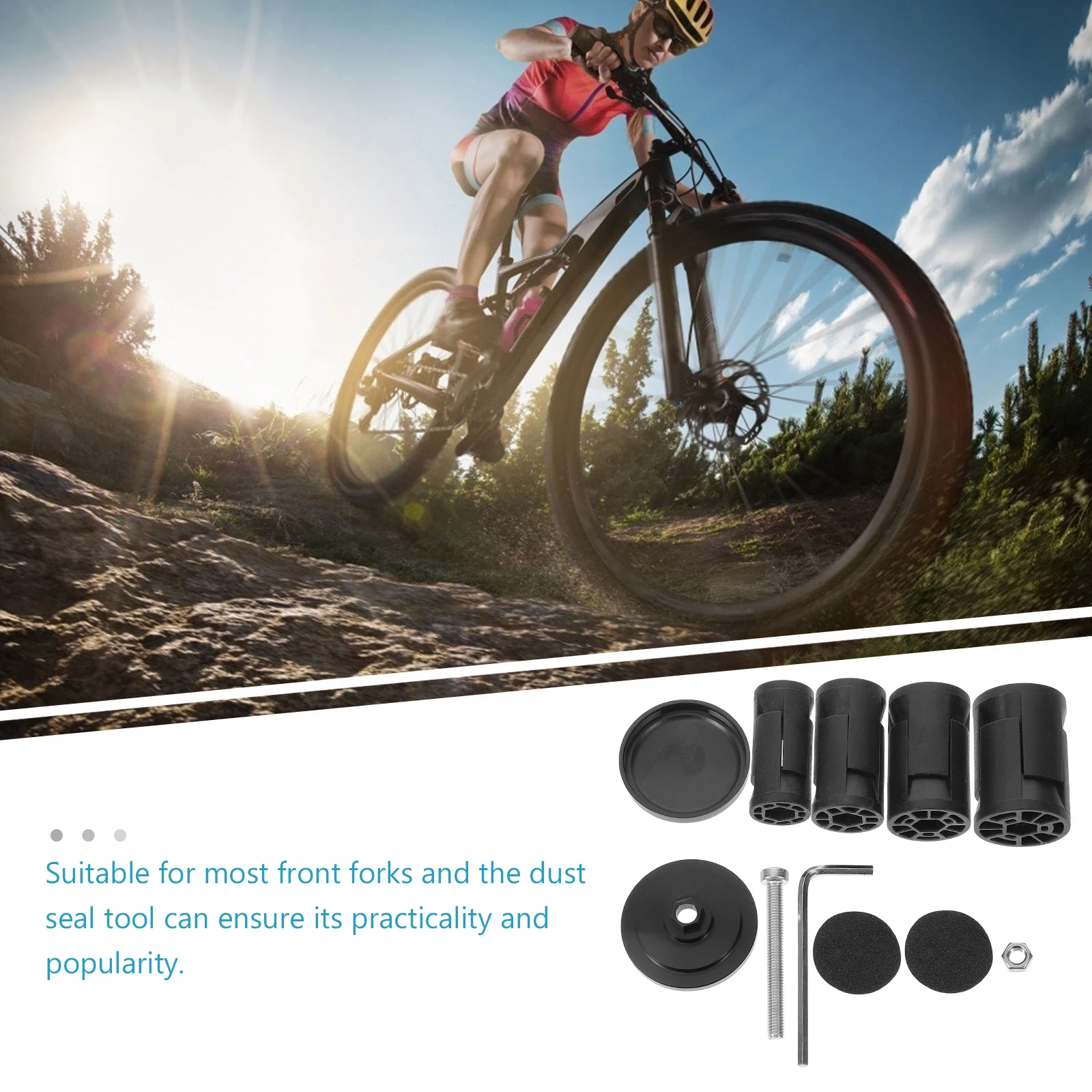 

1Set Front Fork Protector Bike Bracket Durable Bicycle Front Fork Mount Bracket Rack Support Accessory Scratch Collision