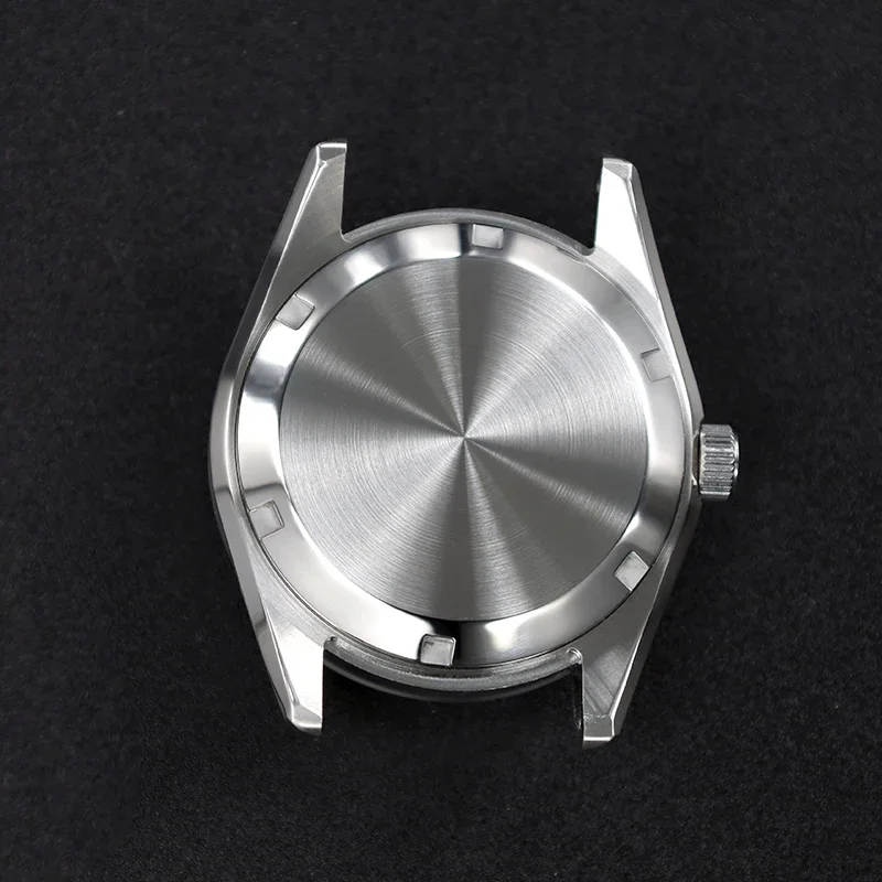 RIMALTI New Case 38mm design WatchCase Stainless Steel Sapphire Glass AR Coating for NH35 NH36 NH38 NH70