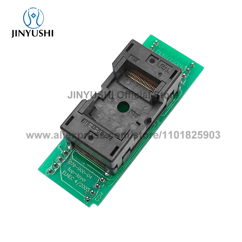 

DIL48/TSOP48 ZIF 18.4mm IC Burning seat Adapter testing seat Test Socket test bench in stock