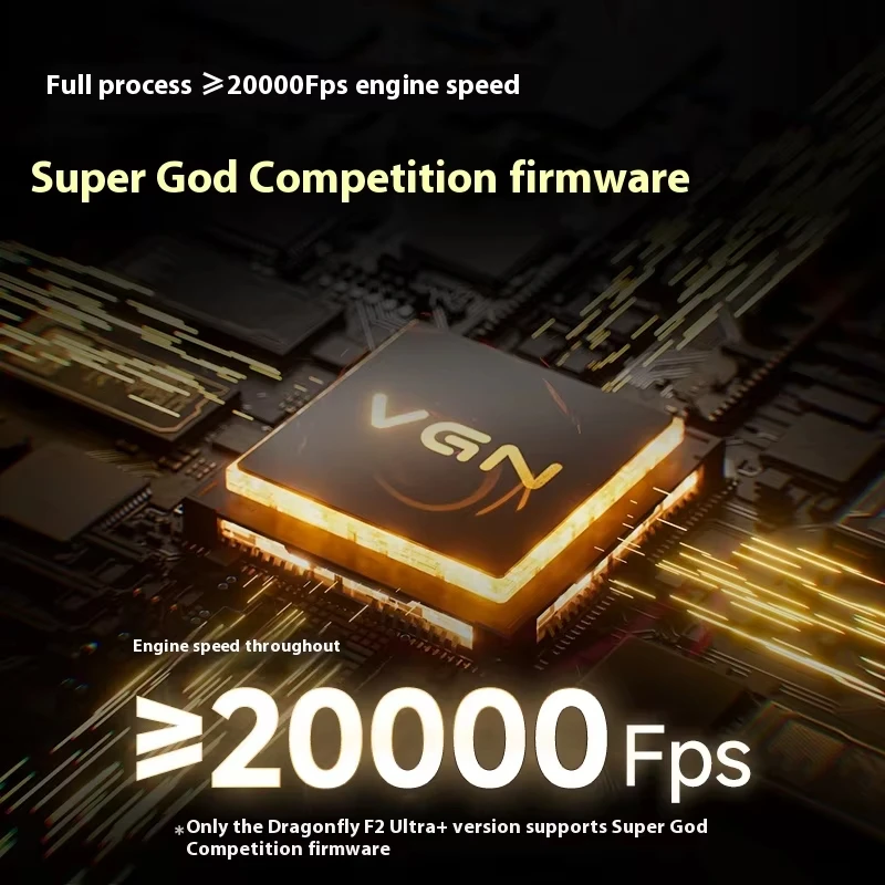 

Vgn Dragonfly F2 Ultra+ F2 Promax Wireless Mouse Paw3395/3950 Wired 8000hz Overclocked 36k/42k Dpi 8000hz Gaming Mouse For Fps