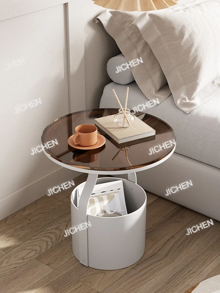 

Nordic Mobile Metal Nightstands, Bedside Tables, Storage Cabinet, Living Room, Sofa Side Table, Home Furniture Customized