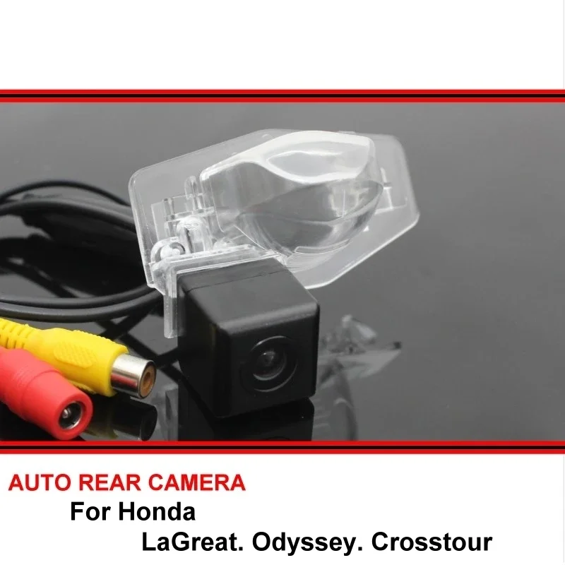 

For Honda LaGreat Odyssey Crosstour 2000~2015 Car rear view camera trasera Auto reverse backup parking Night Vision Waterproof