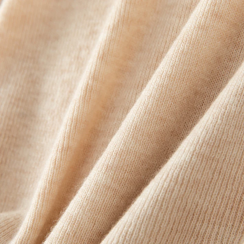 WinvyNee Women Worsted Wool Mock Neck Ribbed Slim Fit Half Sleeve Basic Layering Skin-friendly Daily Knit Pullovers A1757012A