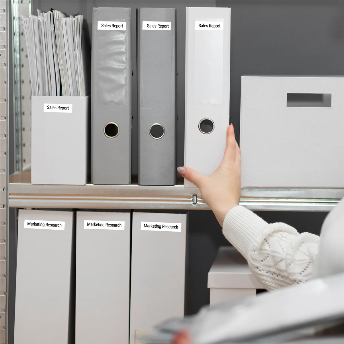 10 stuks Label Maker Vullingen voor Dymo Letratag Vullingen 12mm x 4M Wit Plastic Label Tape voor Letra Tag Plus LT Label Maker Z