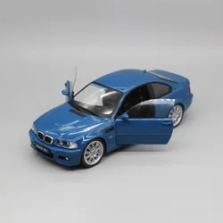 Solido 1:18 Sscale M3 E46 Alloy Car Model Collection Ornaments