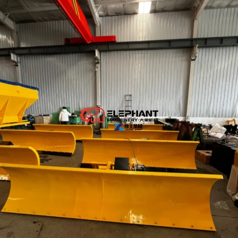 Customizable Working Width Heavy Duty Winter Snow Clearing Equipment for Municipal Road and Parking Lot Snow Removal Work
