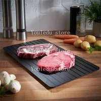 Fast Defrosting Tray Thaw Food Meat thawing Fruit Sea Fish Quick Defrosting Plate Board Tray Kitchen Gadget Tool