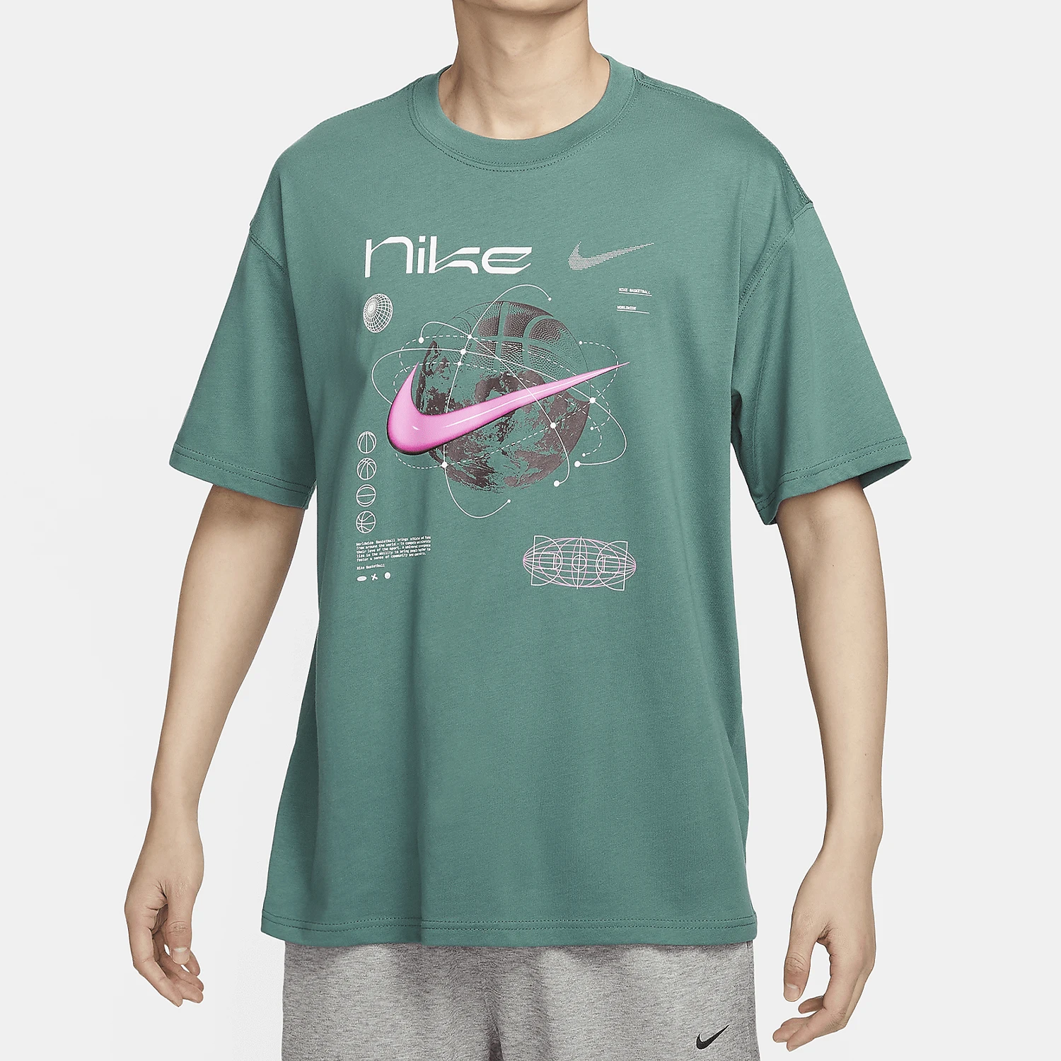 

Nike genuine genuine New Men's Comfortable Breathable Basketball Short Sleeve T-Shirt FV8419-361