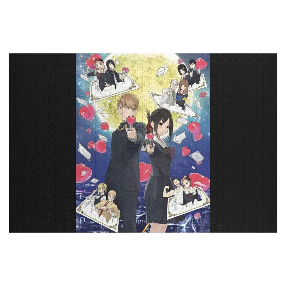 

Kaguya Sama Jigsaw Puzzle With Photo Personalized Gifts Puzzle