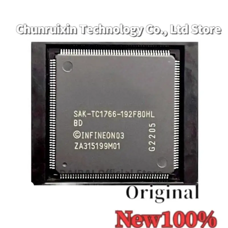 (2-5piece) 100% New original SAK-TC1766-192F80HL BD SAK-TC1766-192 LQFP-176 Chipset