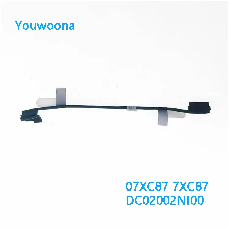 

NEW Original LAPTOP Battery Cable For Dell Latitude 7480 E7480 E7490 P73G DC02002NI00 7XC87 07XC87 Battery connector