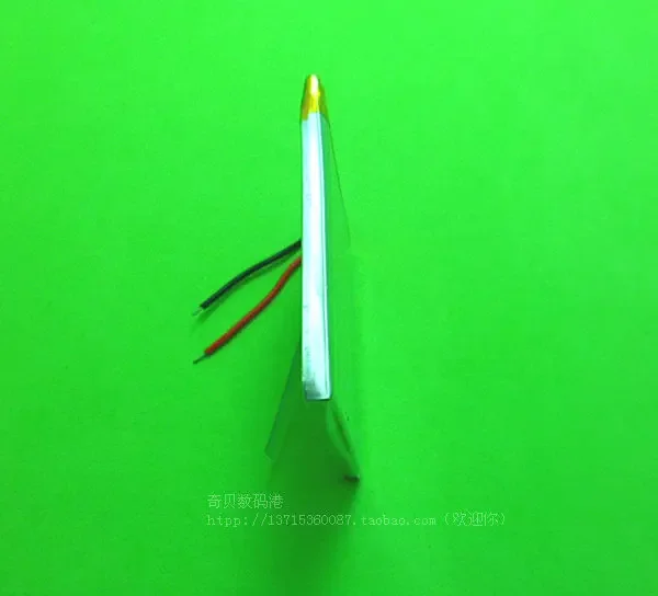 بطارية ليثيوم بوليمر جديدة ذات سعة كبيرة 3.7 فولت، MP3 MP4، بطارية ليثيوم مدمجة قابلة لإعادة الشحن، للأغراض العامة 1400 مللي أمبير في الساعة جيدة