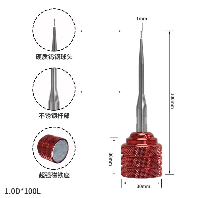 EDM Touch Probe menemukan bola magnetik Probe perangkat pemusatan untuk mesin EDM